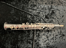 NICE Original Silver Plated Selmer Mark VI Soprano Saxophone - Serial # 129472